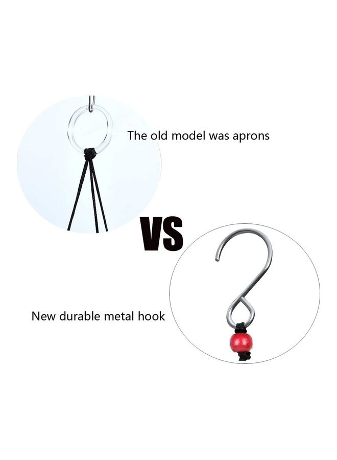 شو وو أجراس رياح برونزية مكونة من 4 أنابيب و5 أجراس للحديقة والفناء والأماكن الخارجية متعدد الألوان - Image 4