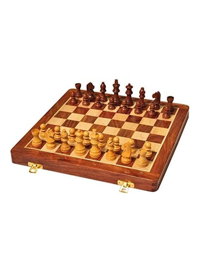 Wooden Chess Board Game - Image 1