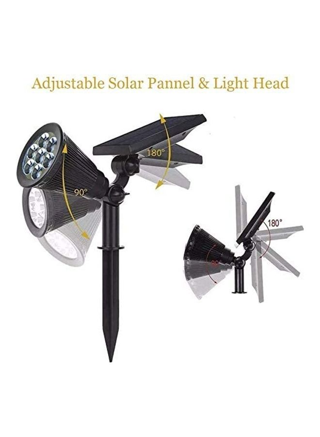 XiuWoo Pack of 4 Waterproof Outdoor Solar Spot Light Multicolour  - Image 2