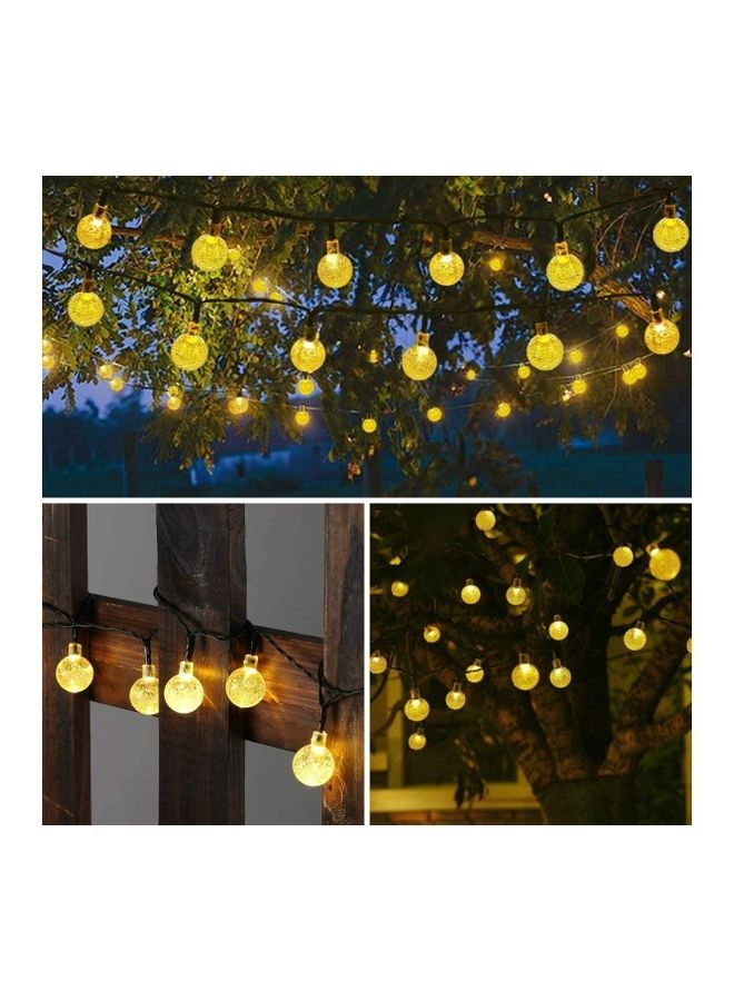 شو وو شريط إضاءة LED تعمل بالطاقة الشمسية للأماكن الخارجية أبيض دافئ  - Image 5