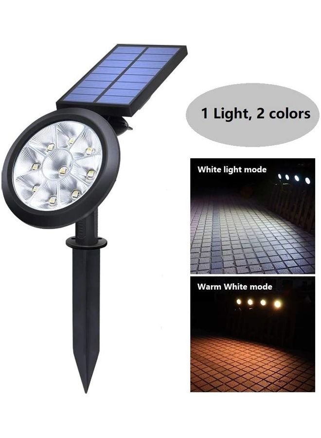 XiuWoo Outdoor Waterproof Solar LED Light Black/Blue - Image 2
