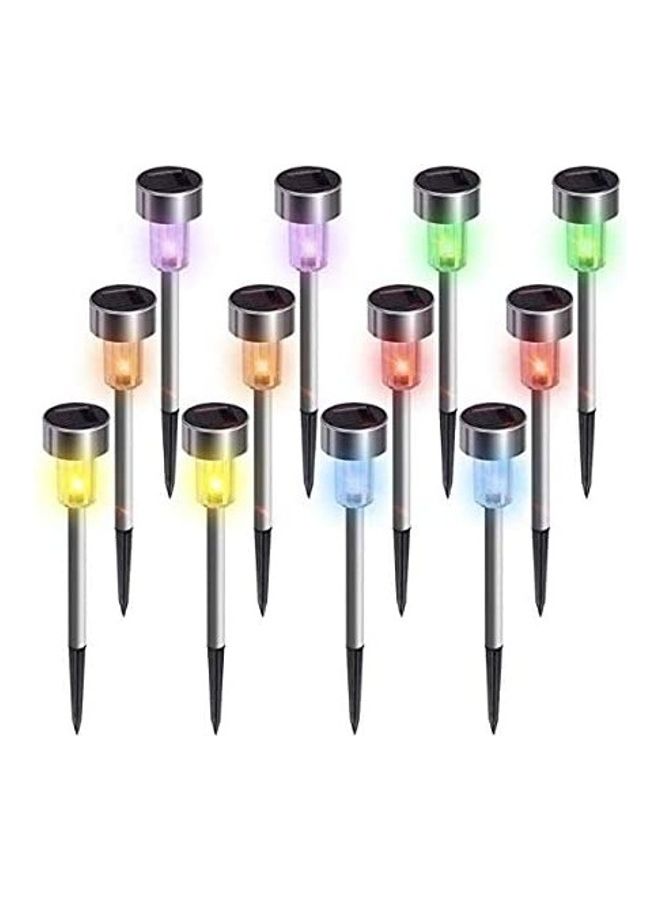 شو وو مصباح LED للممرات من الاستانلس ستيل متعدد الألوان - Image 1