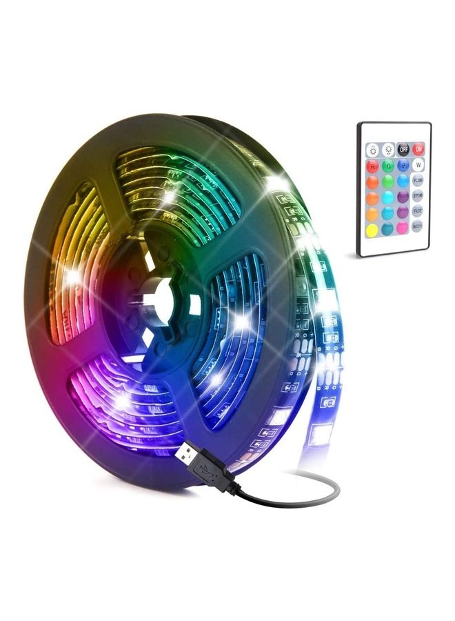 شو وو شريط إضاءة LED مضاد للماء مع جهاز تحكم عن بعد متعدد الألوان - Image 1