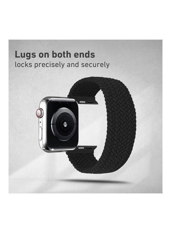 Replacement Strap for Apple Watch 42/44mm Black