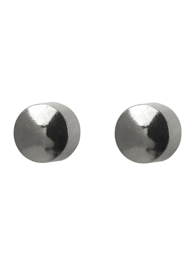 MediSystem - Stainless Steel Ball Style Earrings - Image 1