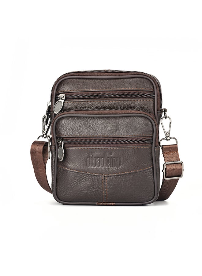 Deabolar - Stylish Mini Crossbody Bag Brown - Image 1