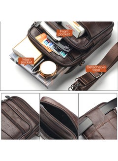 Deabolar Stylish Mini Crossbody Bag Brown  - Image 4