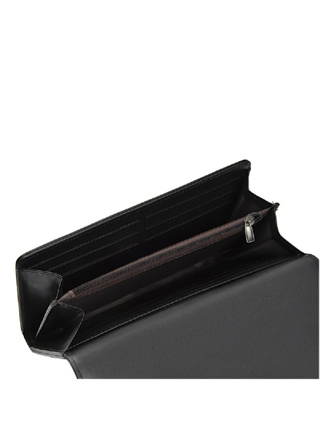 Deabolar Comfortable And Stylish Long Wallet Black - Image 3