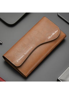 Comfortable And Stylish Long Wallet Brown - v1619851931/N46018907A_2