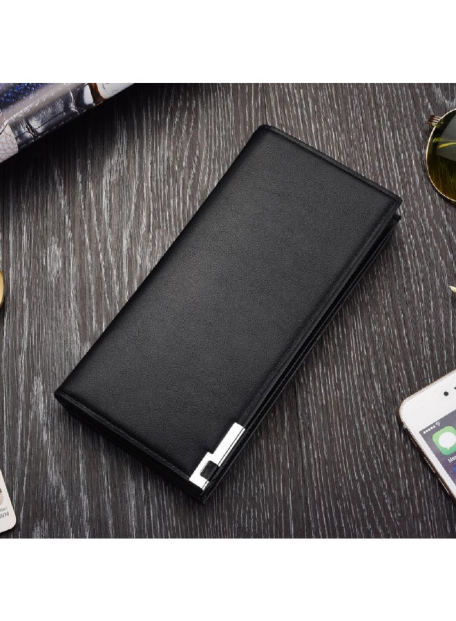 Deabolar - Comfortable And Stylish Long Wallet Black - Image 1