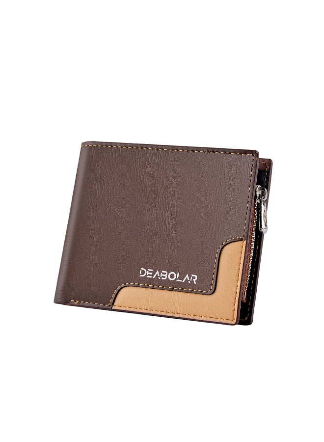 Deabolar Comfortable And Stylish Long Wallet Brown/Beige - Image 4