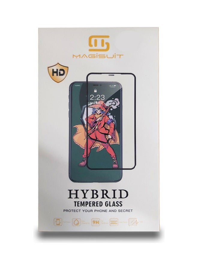 Temepered Glass Screen Protector For Apple iPhone 12 Pro Max Clear/Black - Image 2