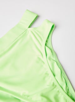 trendyol Cut-Out Bikini Bottoms Green  - Image 5