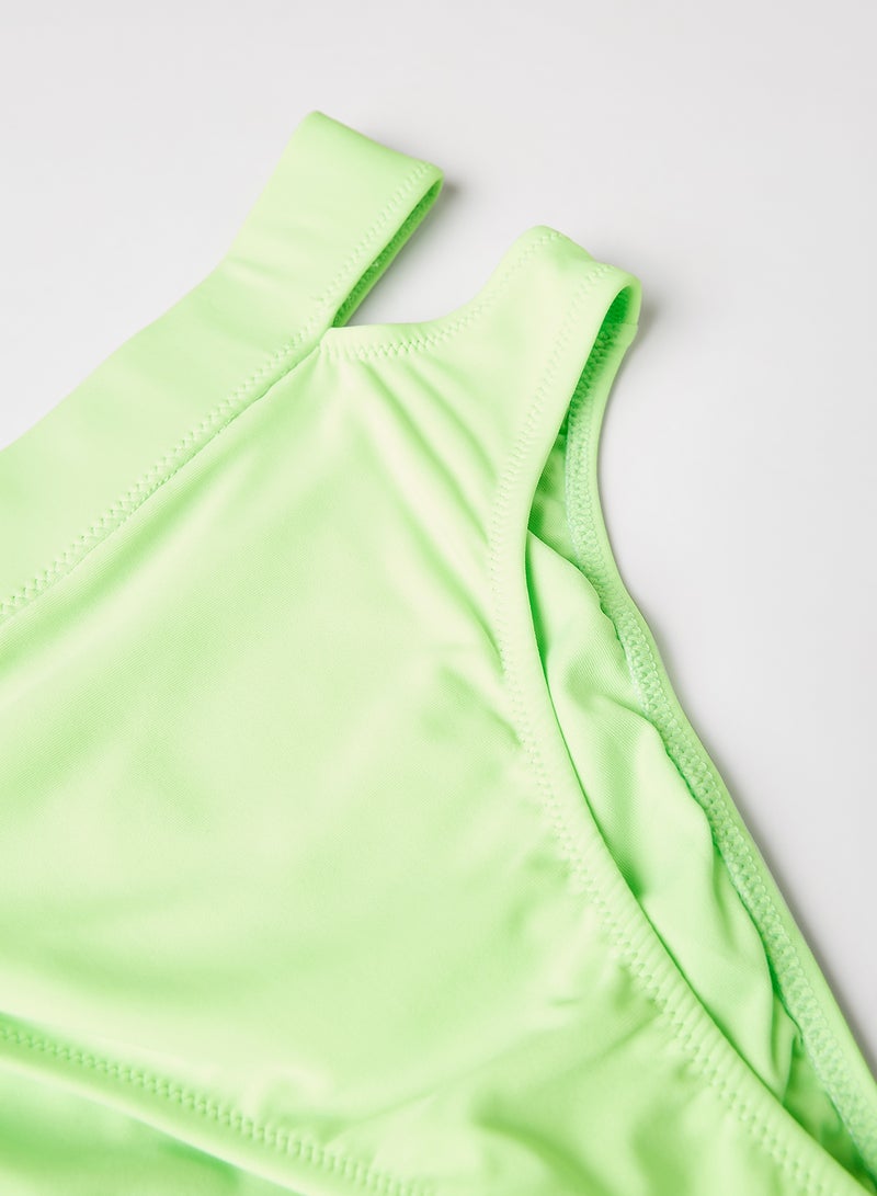 trendyol - Cut-Out Bikini Bottoms Green - Image 1