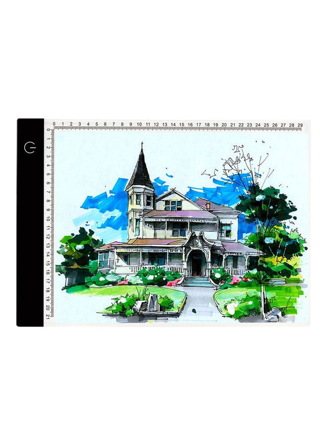 Generic Portable A4 Tracing LED Copy Board Black  - Image 1