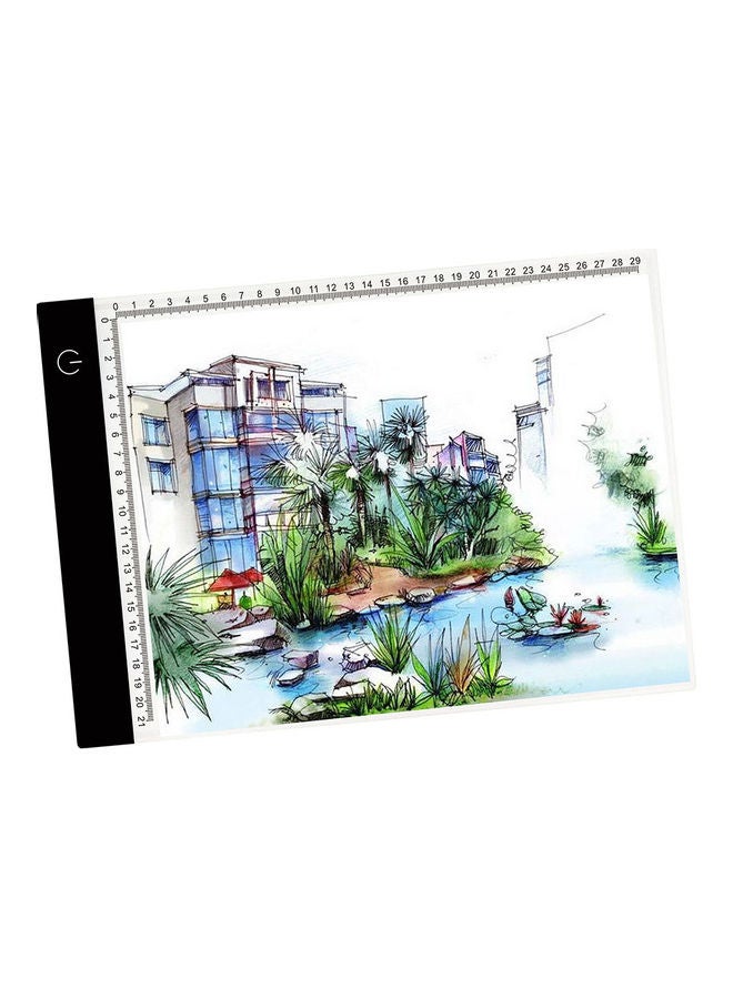 Generic Portable A4 Tracing LED Copy Board Black  - Image 2