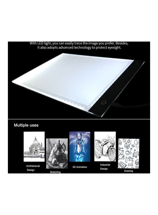 Generic Portable A4 Tracing LED Copy Board Black  - Image 3