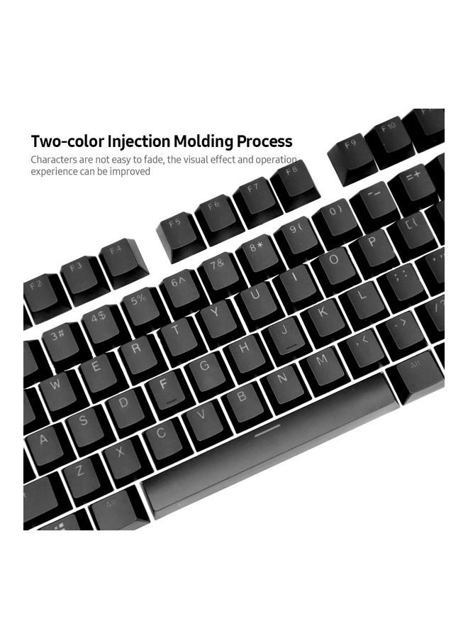 Generic - 104 Keys Keycap Set For Mechanical Keyboard Dark pink - Image 1