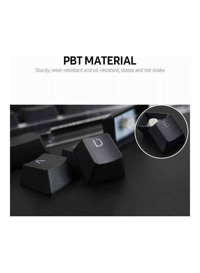 Generic - 104 Keys Keycap Set For Mechanical Keyboard Dark pink - Image 1