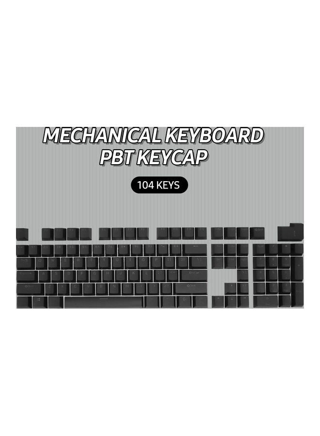 Generic - 104 Keys Keycap Set For Mechanical Keyboard Dark pink - Image 1
