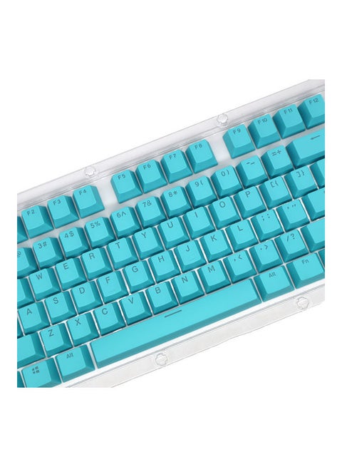 104 Keys Keycap Set For Mechanical Keyboard Blue