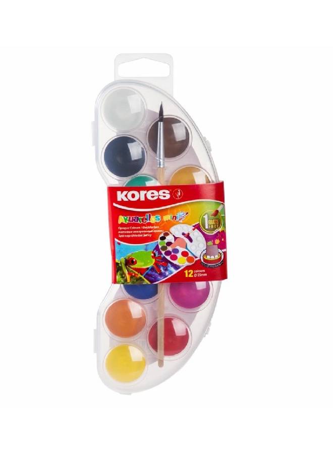 Kores Akuarellas Mini Watercolours No 30101 Multicolour