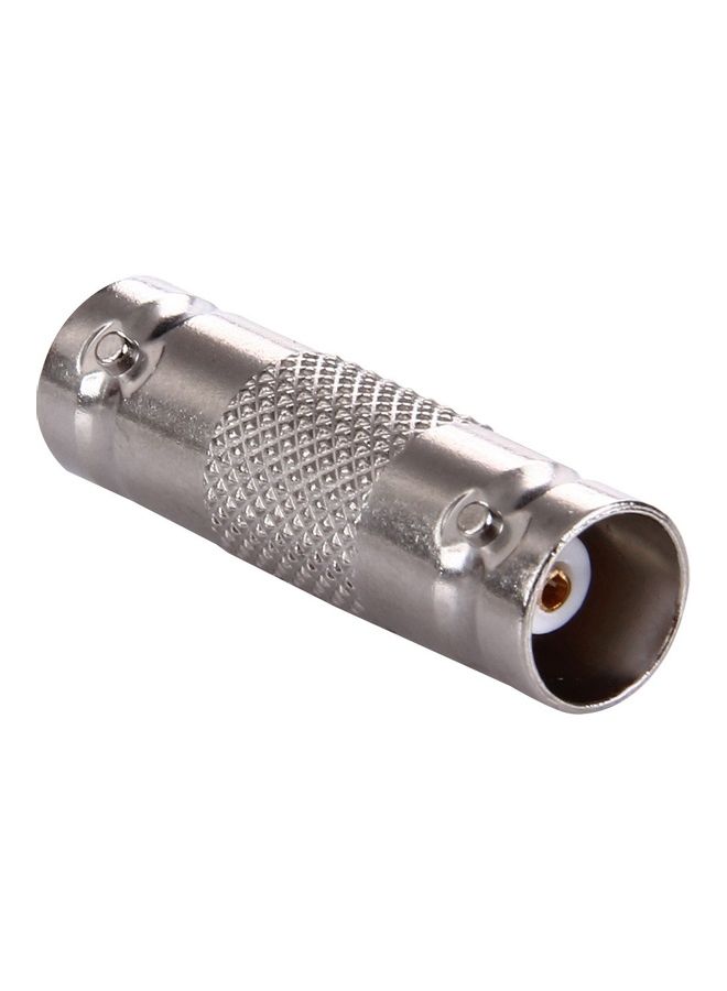 oem 5-Piece BNC Female To BNC Female Adapter Connector Silver - Image 2