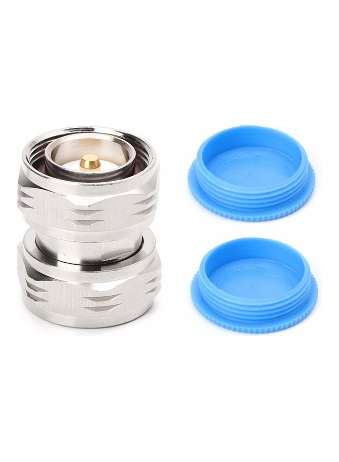 oem L29-JJ RF Coaxial Adapter 7/16 Din Male To 7/16 Din Male RF Connector Silver - Image 3