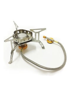 Outdoor Portable Mini Stainless Steel Camping Stove 9x9x10cm