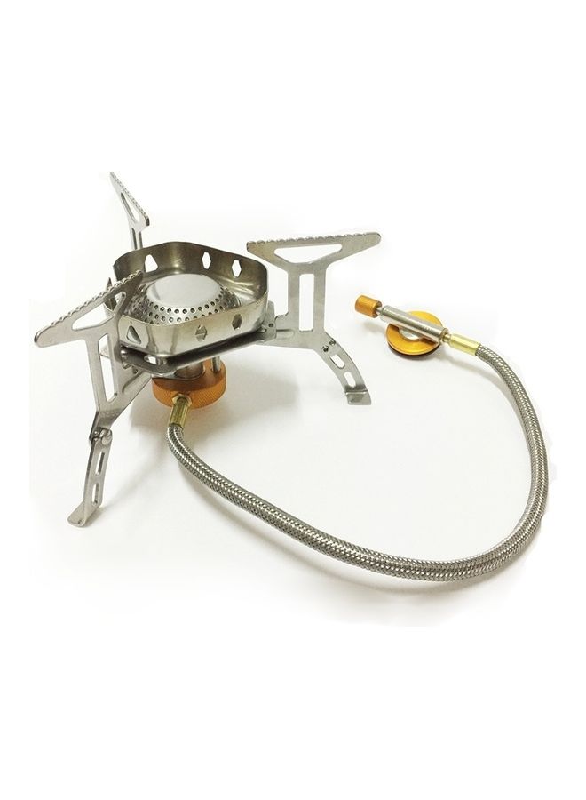 oem - Outdoor Portable Mini Stainless Steel Camping Stove 9x9x10cm - Image 1