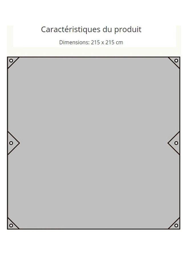 ناتشرهايك بساط حديقة محمول قابل للطي مصنوع من قماش أكسفورد 40x30x5سم - Image 4