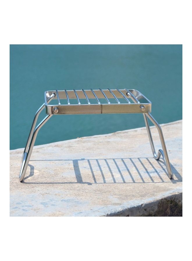 oem Outdoor Portable Mini Stainless Steel Burner Bracket Barbecue 18 x 18 x 2cm - Image 2