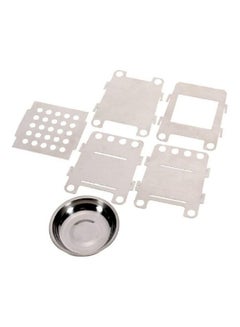 Folding Pocket Stove Outdoor 12 x 10 x 2cm