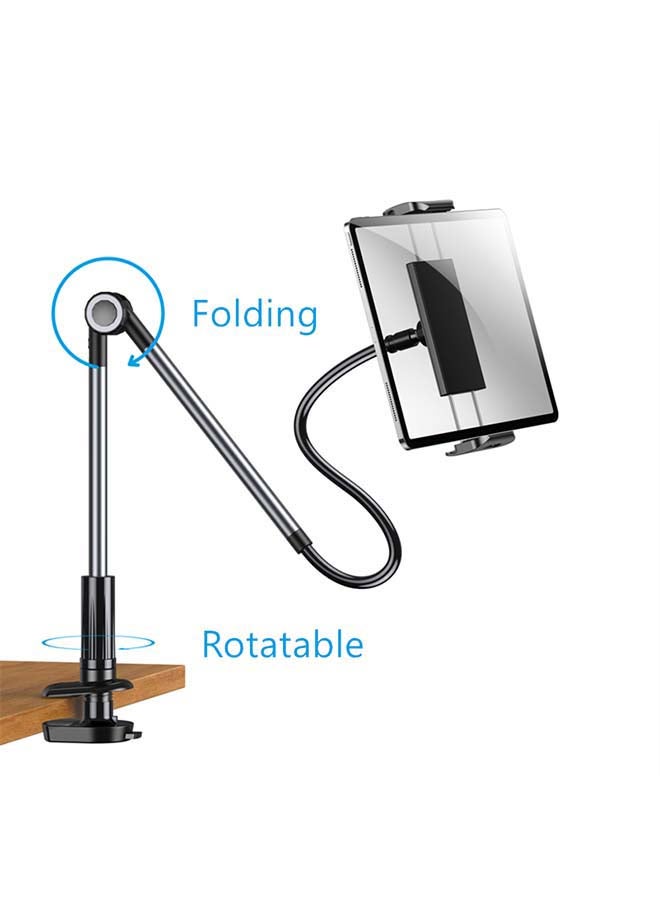 جوي روم حامل مكتبي للموبايل والتابلت بتصميم يناسب العديد من الأجهزة مع مشبك قابل للتغيير حتى 360 درجة أسود - Image 2