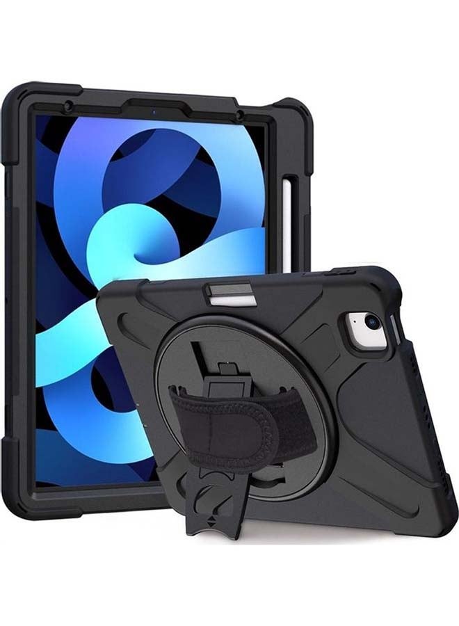 AMERTEER Protective Case Cover For iPad Air 4 2020 With Pencil Holder Black - Image 1