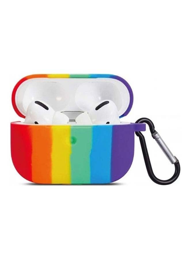 MARGOUN Protective Case With Carabiner For Apple AirPods Pro multicolor  - Image 1