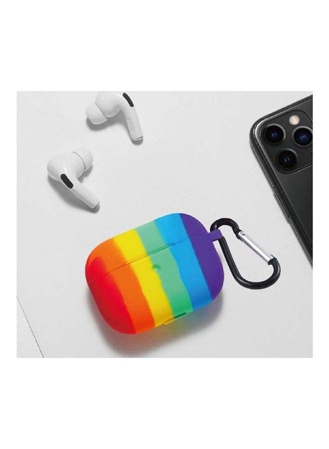 MARGOUN Protective Case With Carabiner For Apple AirPods Pro multicolor  - Image 3