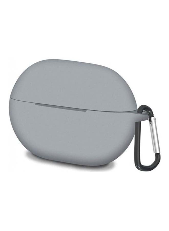 MARGOUN Protective Case With Carabiner For Huawei Freebuds Pro grey - Image 1