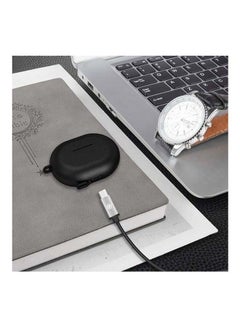 MARGOUN Protective Case With Carabiner For Huawei Freebuds Pro black  - Image 3