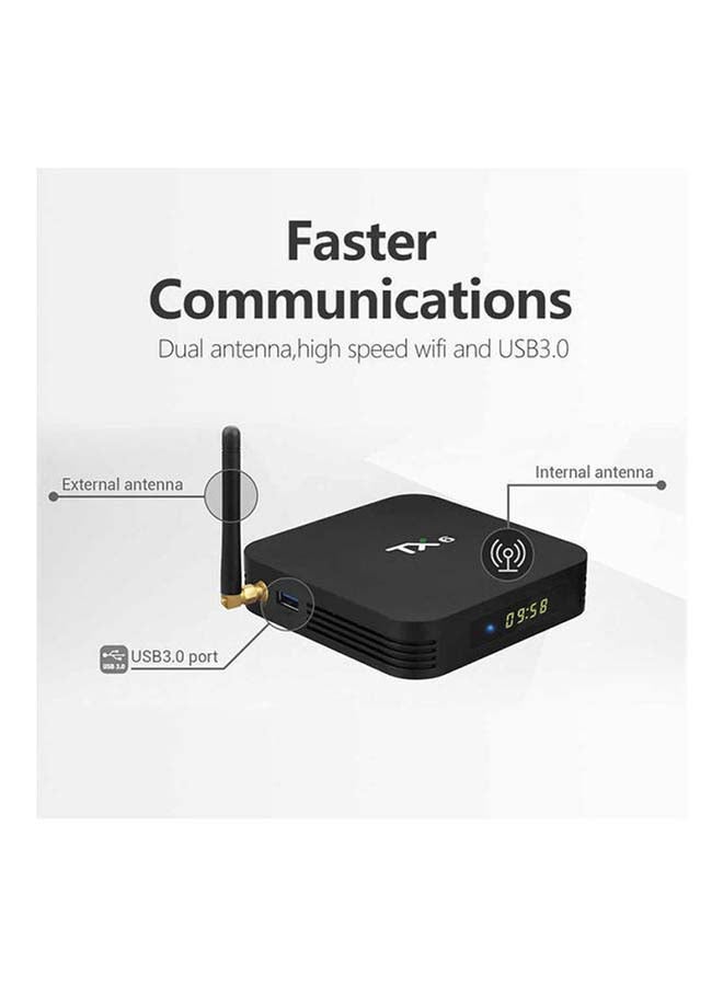 Smart HK1 Android TV Box ANTV-WO-TX6P-4-32 Black