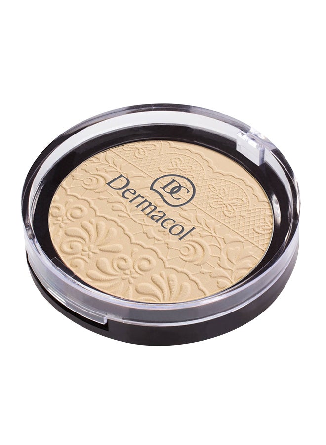 ديرماكول بودرة مضغوطة مع اسفنجة بلون رقم 3 رقم 3 - Image 1