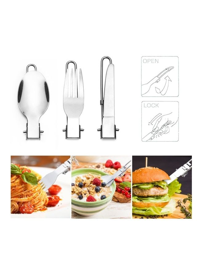 oem Outdoor Camping Portable Cookware Combo Set 13 x 16.7 x 13cm - Image 4