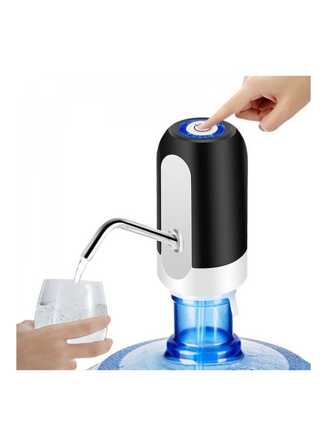 Badraig Electric Water Pump Dispenser Black/White 7.4x13.2cm  - Image 1