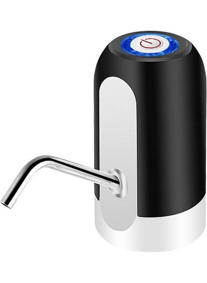 Badraig Electric Water Pump Dispenser Black/White 7.4x13.2cm  - Image 2