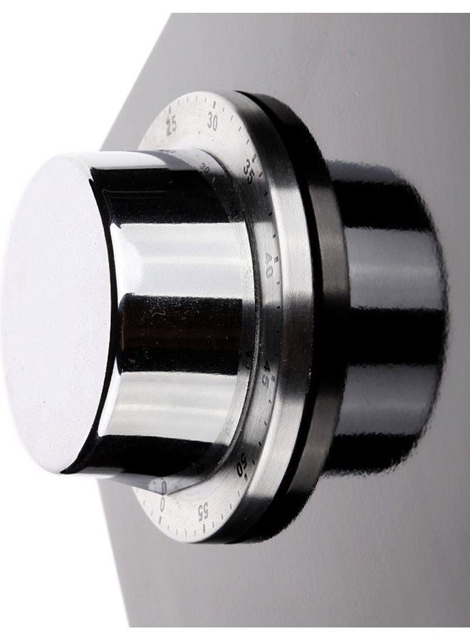 Kitchen Timer Clock Silver 8.00 x 4.00 x 8.00cm - Image 3