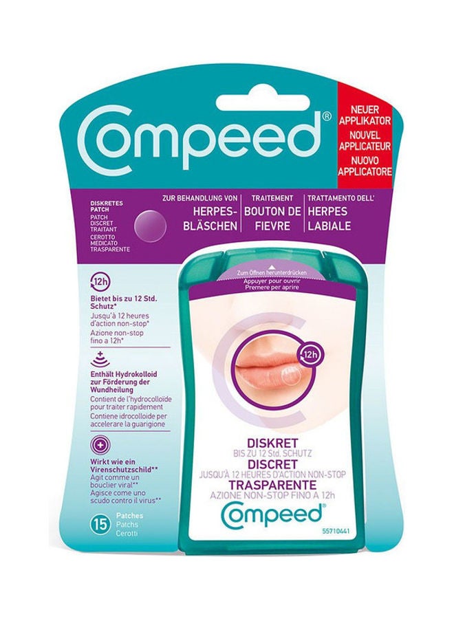 Compeed Cold Sore Discreet Healing Patch - Image 1