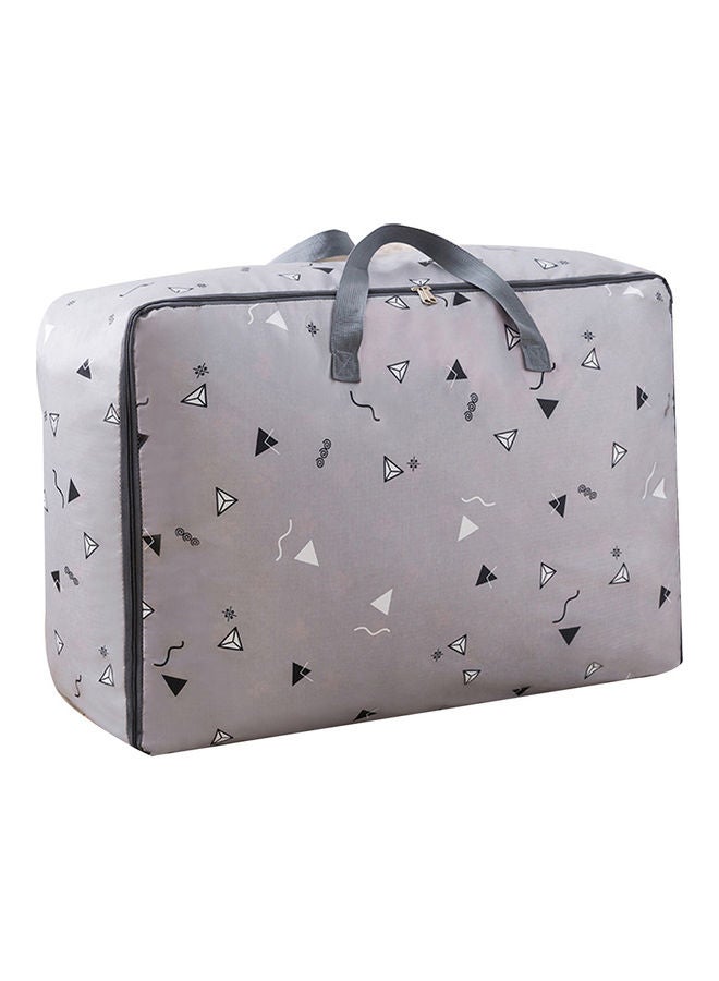 حقيبة مبطنة لتخزين وتنظيم ملابس رمادي - Image 1