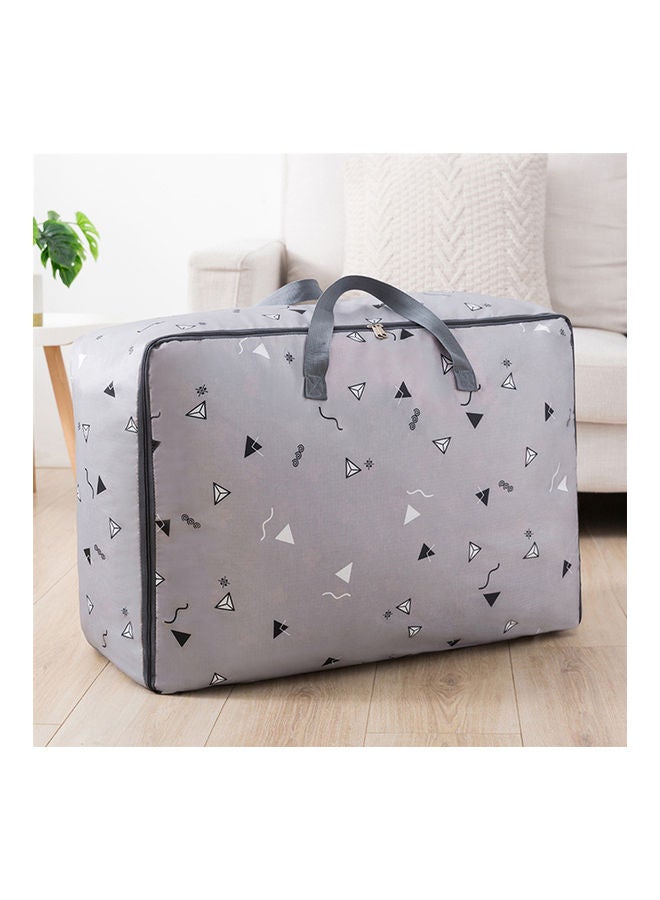 حقيبة مبطنة لتخزين وتنظيم ملابس رمادي - Image 2