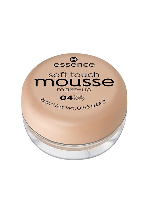 Soft Touch Mousse Make-Up 04 Matt Ivory