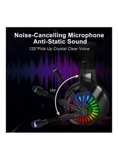 Datazone Gaming Headphones With Noise Cancelling Microphone  - Image 5